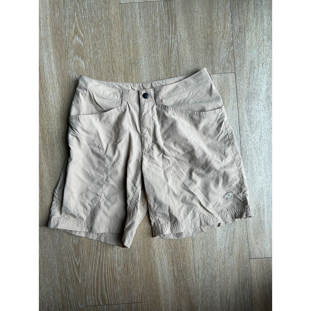 Mountain Hardwear Khaki Ramesa Hiking Shorts Lightweight Performance outdoorsy